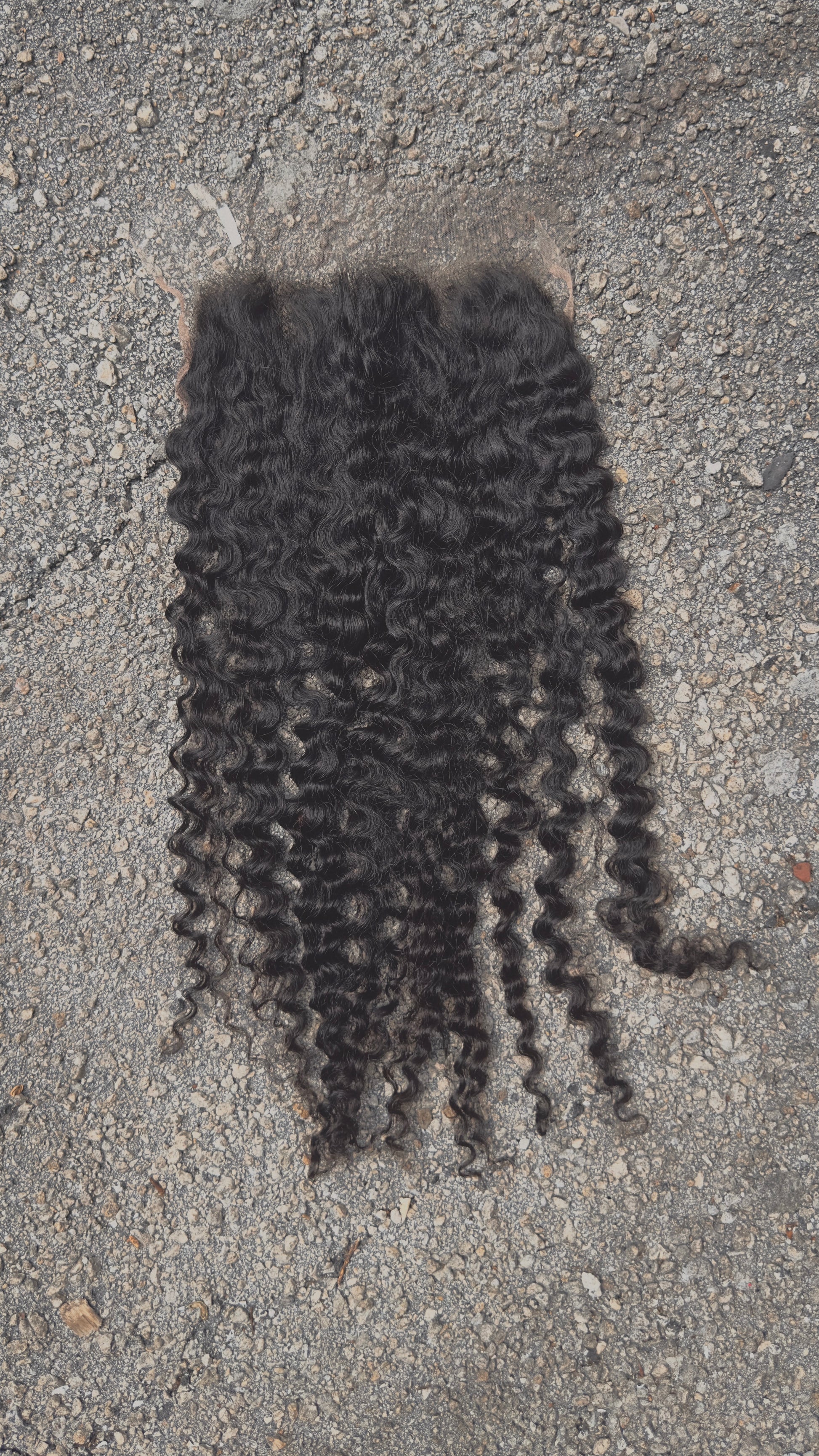 Burmese Curly Film Lace Frontal