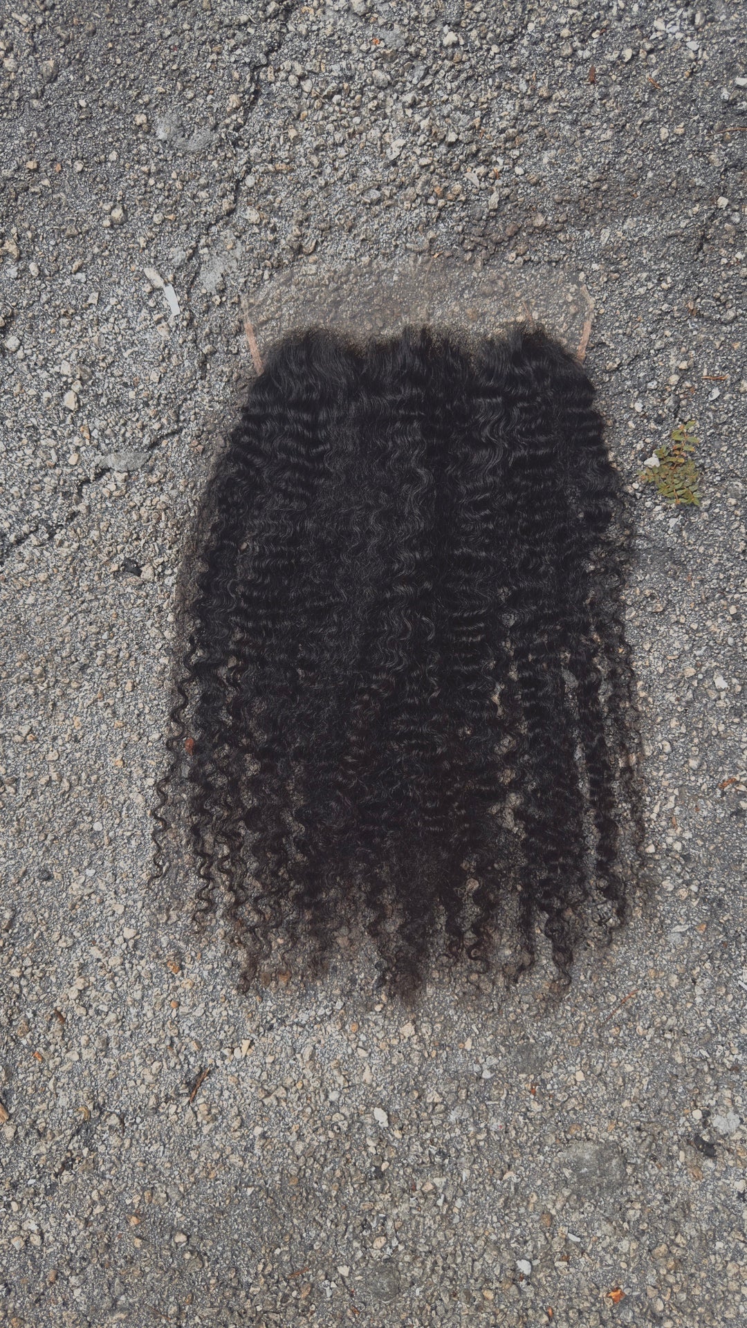 Tight Burmese Curly Film Lace Frontal