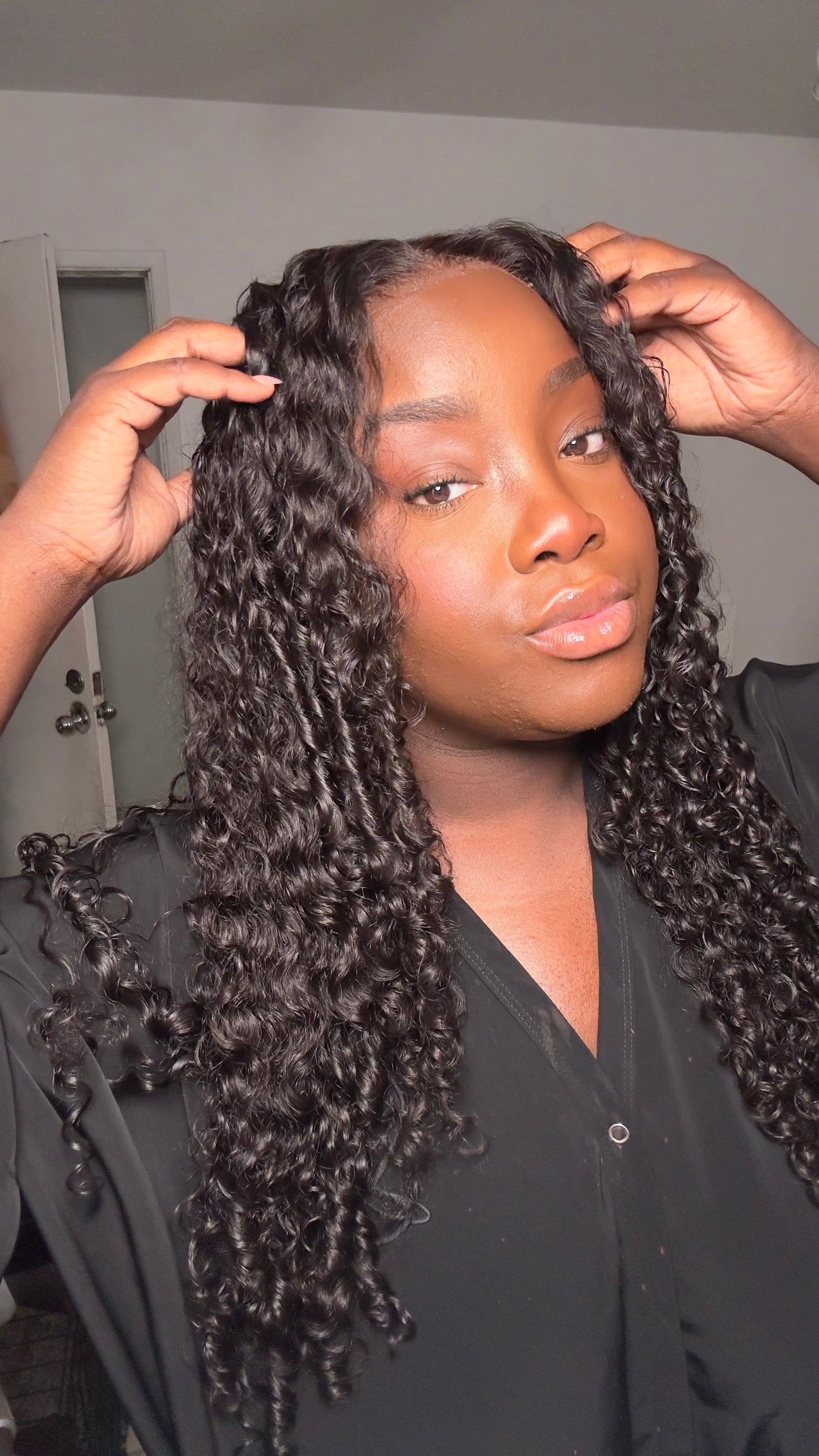SiS Curly Film Lace Frontal