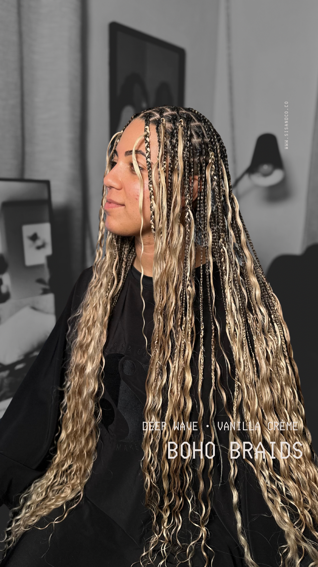 Wavy Bulk Braiding Hair