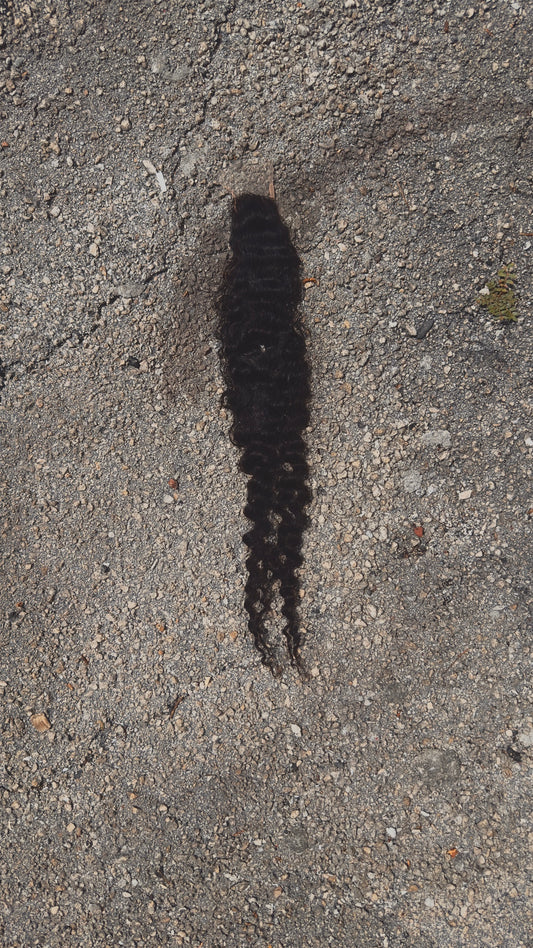 Loose Burmese Curly Film Lace Closure