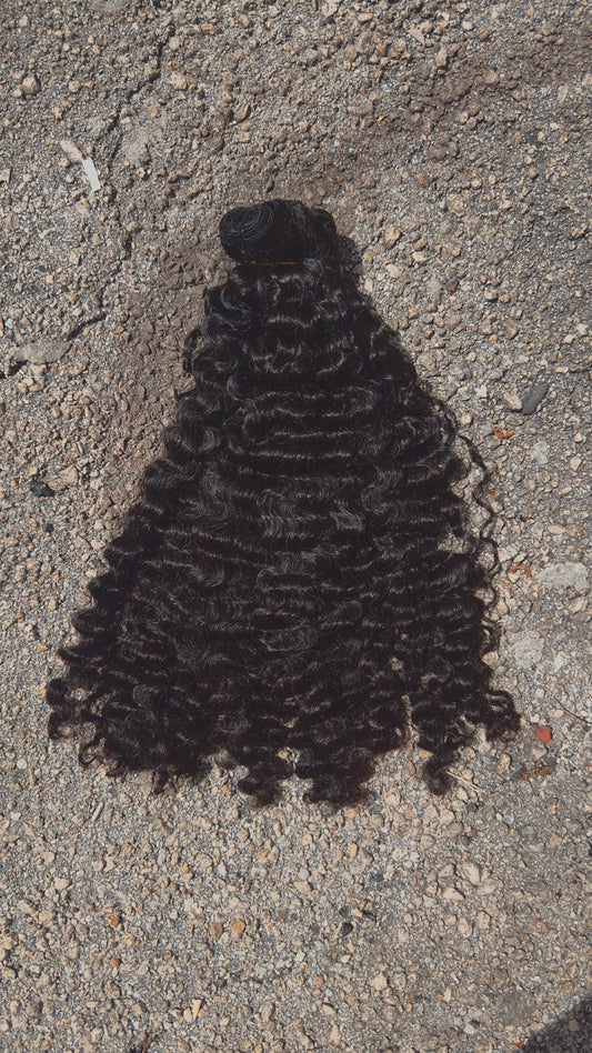 Loose Burmese Curly Weft