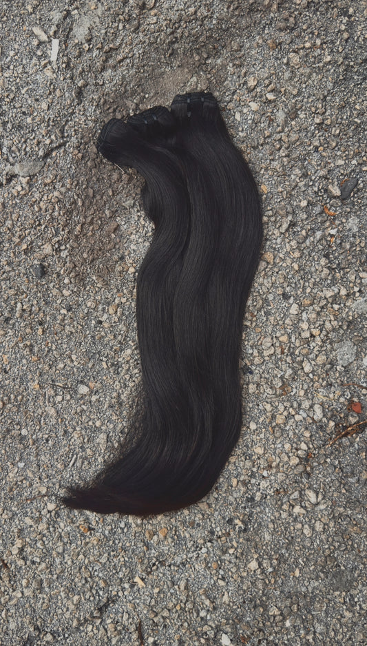 Natural Straight Weft