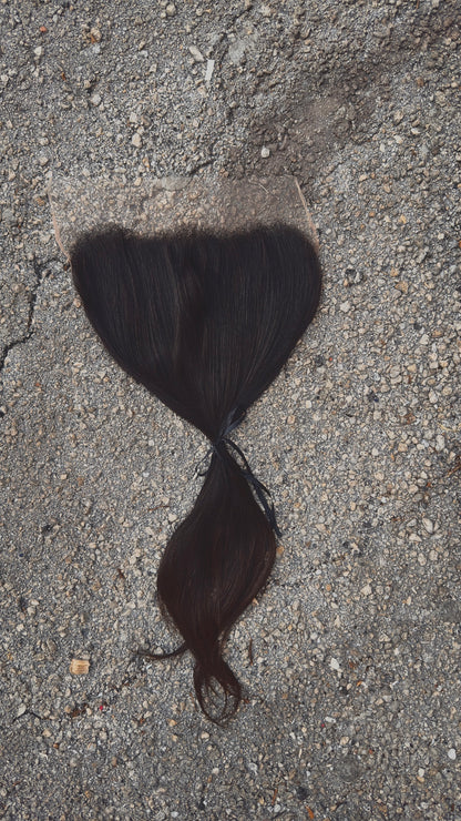 Natural Straight Film Lace Closure