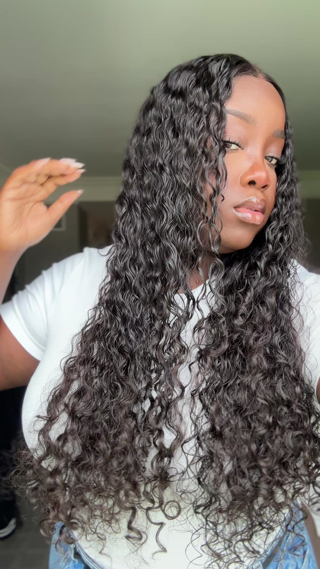 Loose Burmese Curly Weft